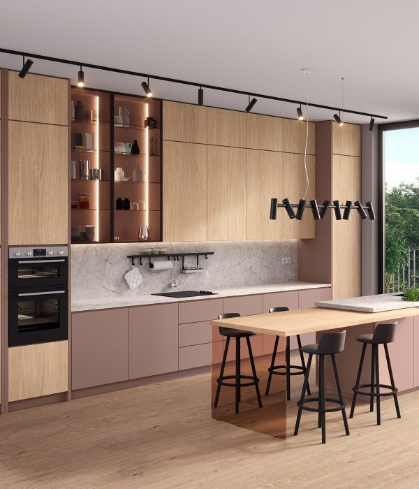 K695 Straw Primavera Oak and K683 PD Cajun